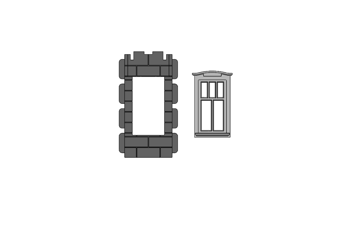 Pack STL: Muro STECK + Ventana
