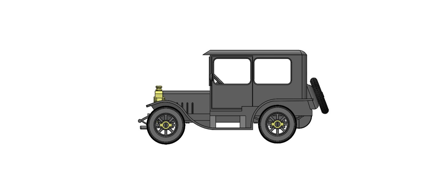 STL Pack: Truck + Victorian Car