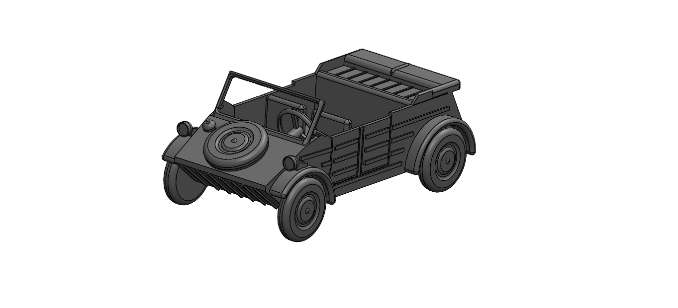 Pack STL: Kübelwagen+Jeep Willys