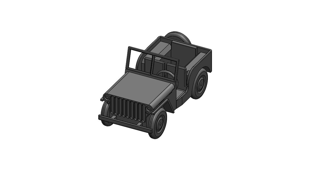 Pack STL: Kübelwagen+Jeep Willys