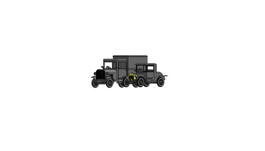 STL Pack: Truck + Victorian Car 004