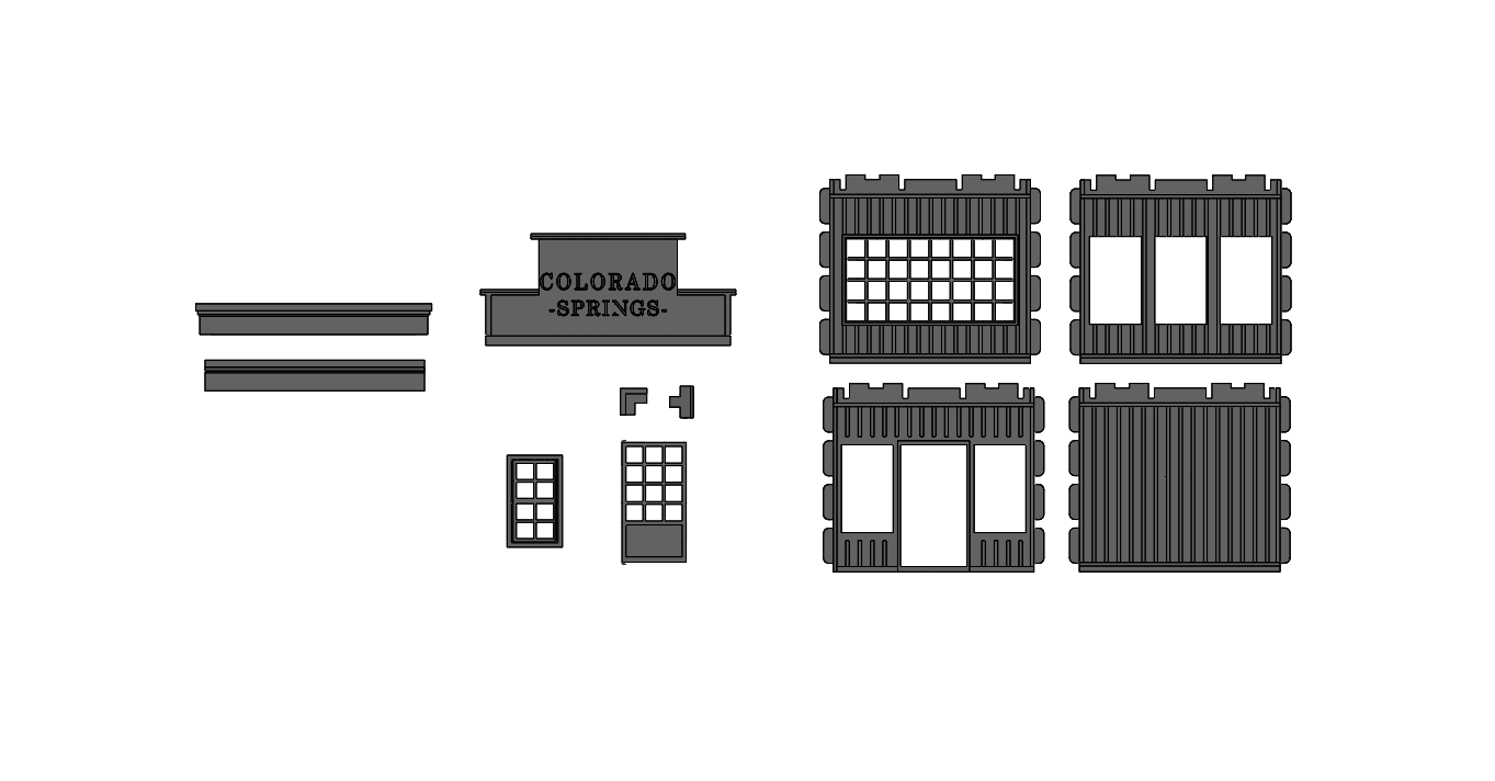 Pack STL: Estación del Oeste