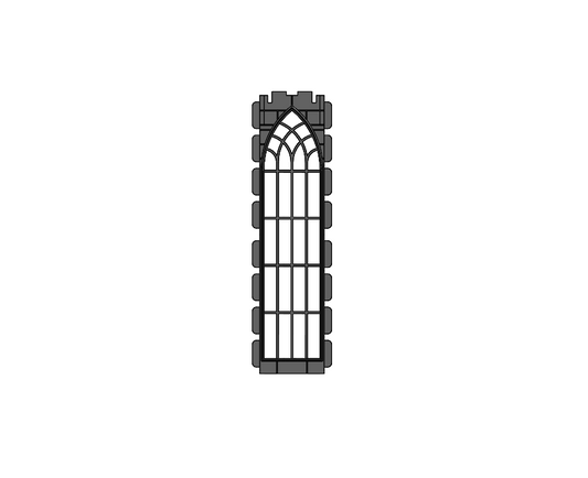 STECK double height Gothic window