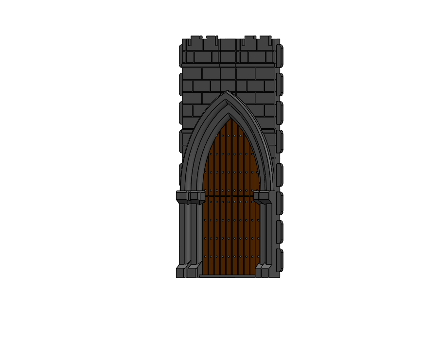 Puerta Medieval STECK 2x2