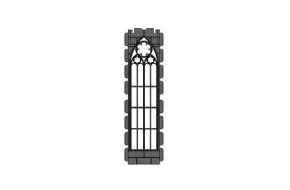 STECK double height Gothic window