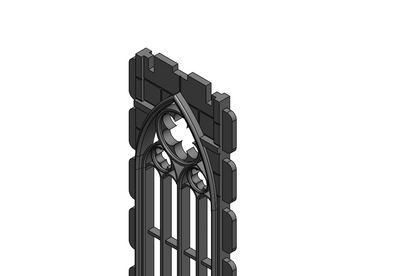 STECK double height Gothic window