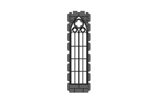 STECK double height Gothic window