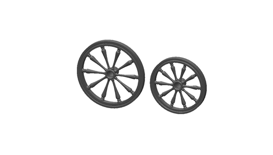 STL Pack: Western Wheels