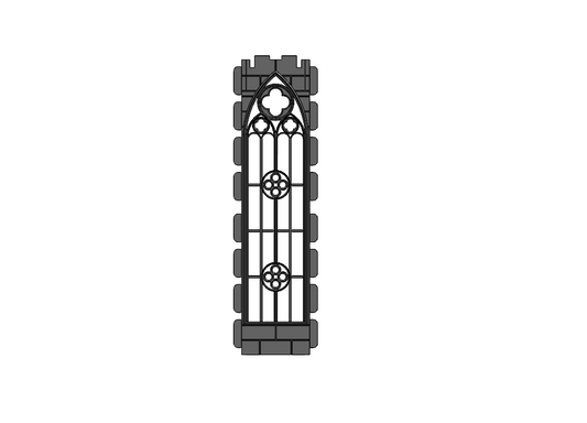 Ventana Gótica doble altura STECK 06