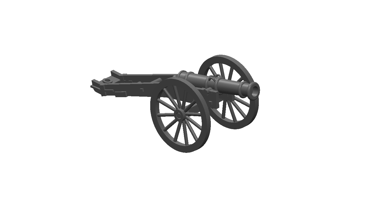 Napoleonic Cannon 01