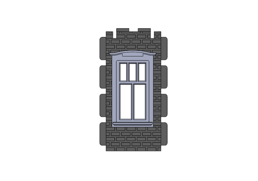 STL Pack: STECK Brick Wall + Window