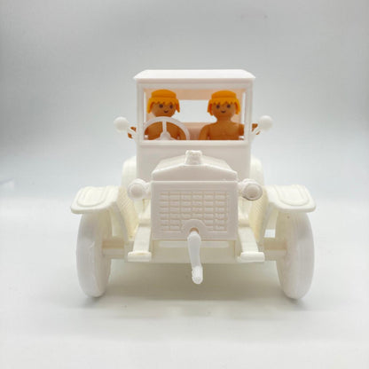 Printed Victorian Two-Seater Car