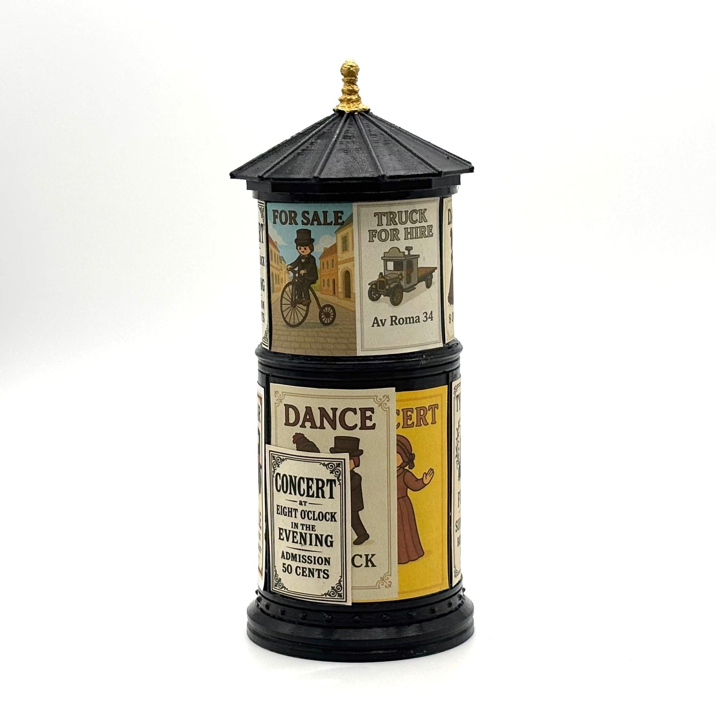 Aufkleber-Kiosk