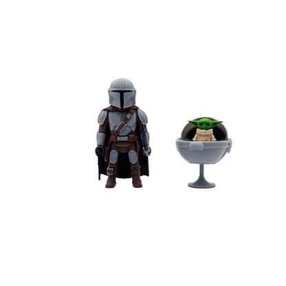 Mando and Grogu